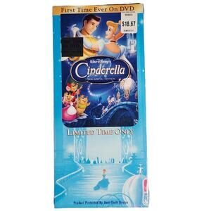 Walt Disney's Cinderella 2-Disc Special Ed. Rare Platinum (DVD, 2005) New Sealed